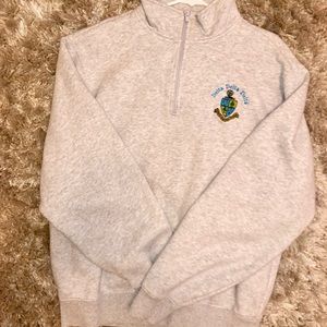 Tri Delta quarter zip